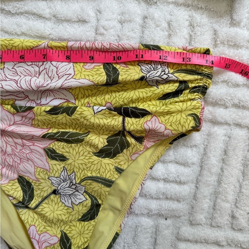 Seafolly Boheme Lime Light Bikini Set Bralette Flounce Top & Rio Bottom - Picture 10 of 15